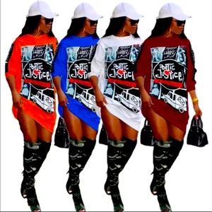 Long sleeve T shirts dress